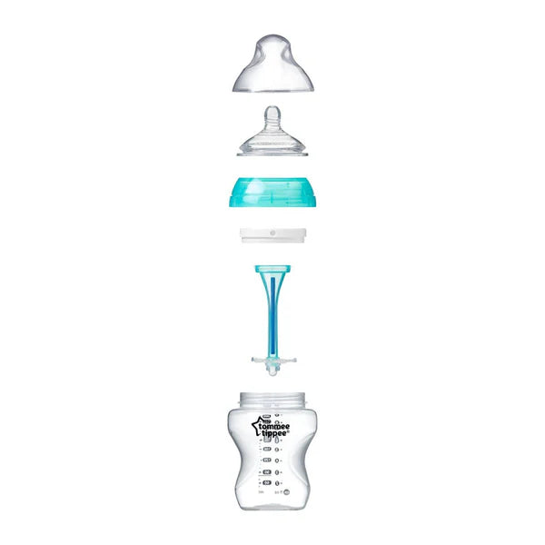 Tommee Tippee Advanced Anti Colic Decorated Bottle, 340 ml, Girl