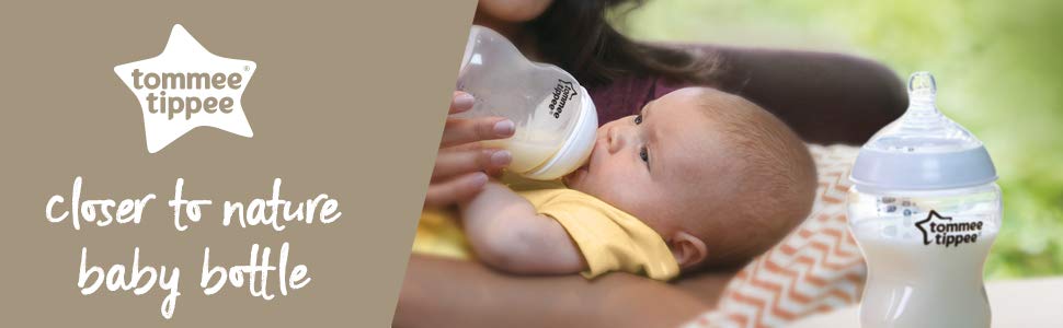 Tommee Tippee Closer to Nature Slow Flow Bottle,150ml