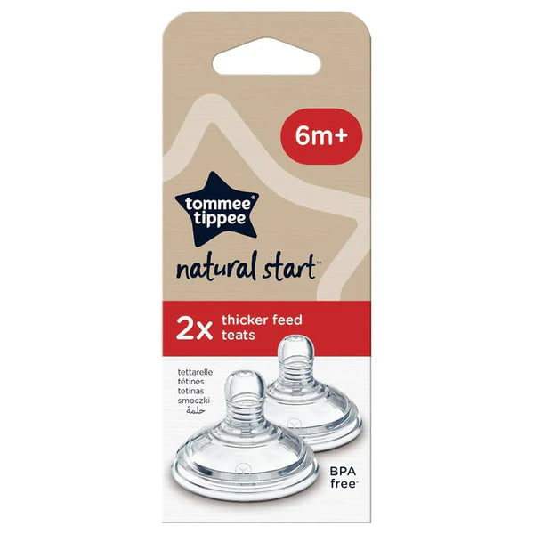 Tommee Tippee Closer To Nature Tick Flow (6m+) Y Shaped Teats x2