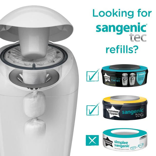Tommee Tippee Twist & Click Disposal System | With 1 Cassette Inside