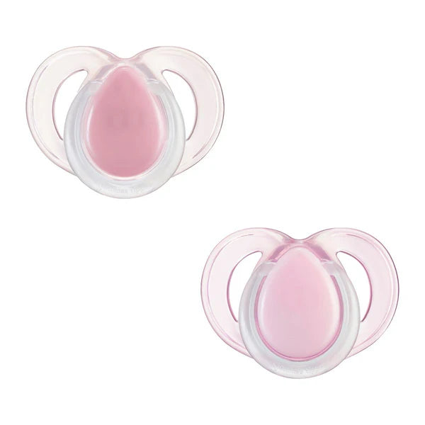 Tommee Tippee Night Time Soother | 2 Soothers Pink 18 - 36 Months