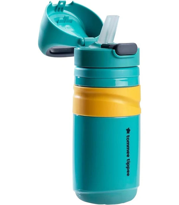 Tommee Tippee Superstar Straw Bottle 500ml | 18m+ | Turquoise