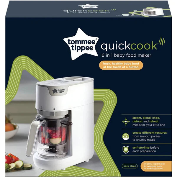Tommee Tippee - 6-in-1 Baby Food Maker | White