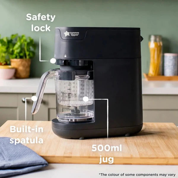 Tommee Tippee - 6-in-1 Baby Food Maker | Black