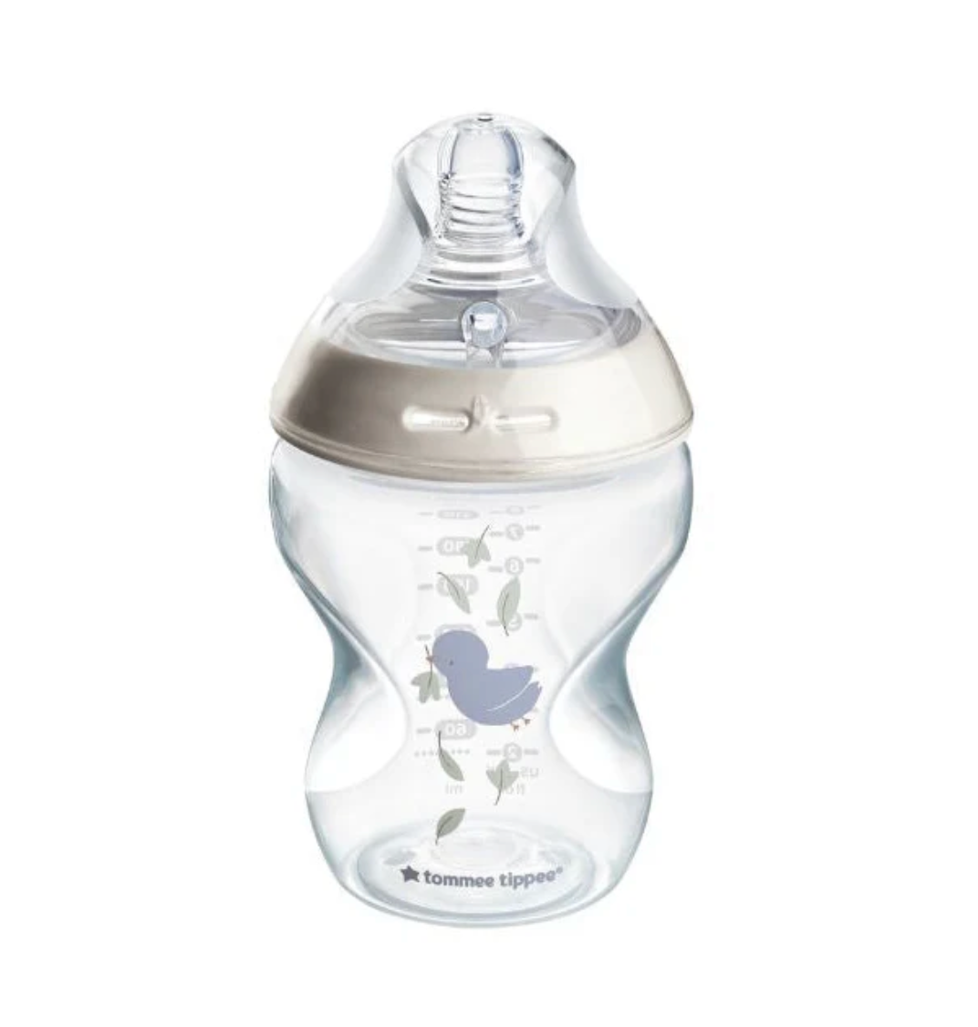 Tommee Tippee Closer to Nature Baby Bottle Decorated | 260ml
