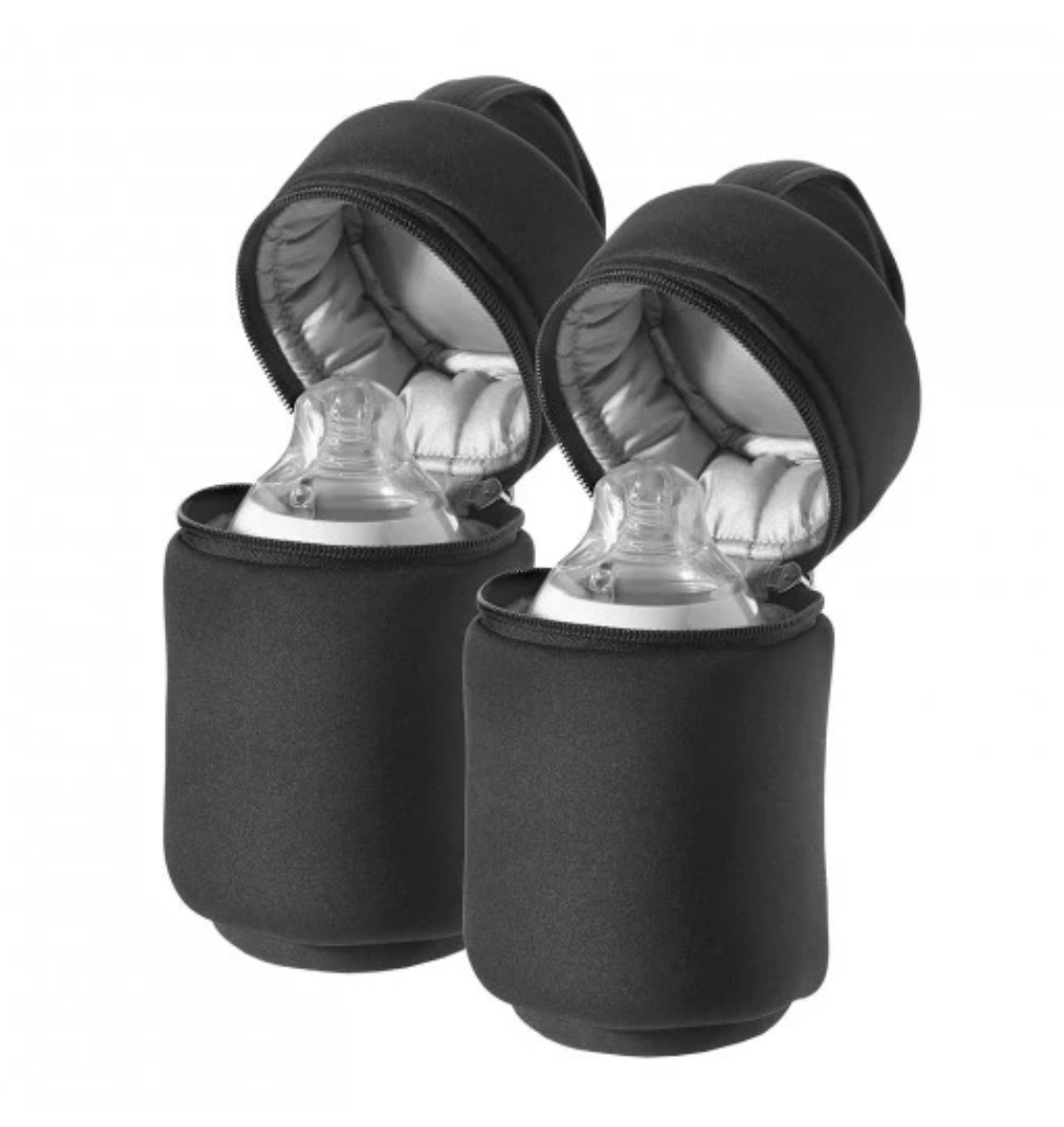 Tommee Tippee Closer to Nature Insulated Bottle Bag, Pack of 2