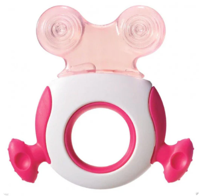Tommee Tippee Closer to Nature Teether (Stage 2) +4 months, Pink