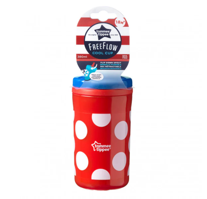 Tommee Tippee Cool cup 18m+ Red Polka