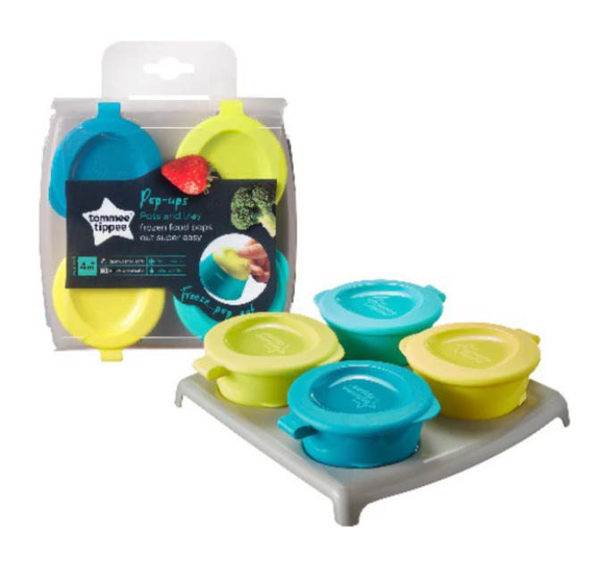 Tommee Tippee Pop Up Freezer Pots & Tray