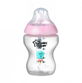Tommee Tippee Closer to Nature Baby Bottle Decorated for Girl, 260ml