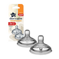 Tommee Tippee Closer To Nature Tick Flow (6m+) Y Shaped Teats x2