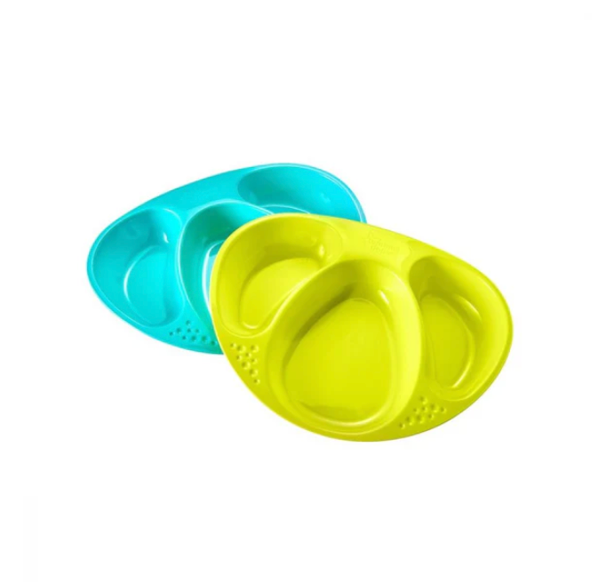 Tommee Tippee Section Plates Pack of 2