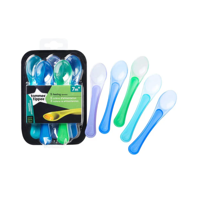 Tommee Tippee Feeding Spoon 5pcs 7m+