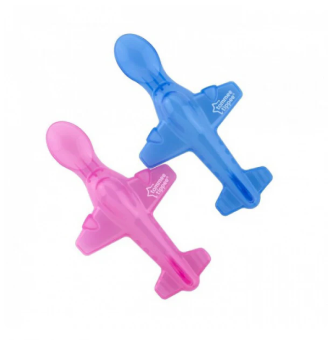 Tommee Tippee Areoplane Spoon, "2 Colors"