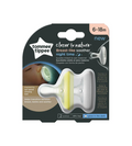 Tommee Tippee - Breastlike Night Soother | 6-18M | Glow in the Dark | 2 Pack