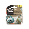 Tommee Tippee Moda Soother | 2 Soothers 0-6 Months