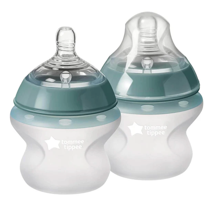 Tommee Tippee - Closer To Nature Silicone Baby Bottle TWO PACK - 150ML