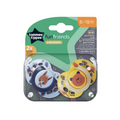 Tommee Tippee Fun Friends Blue | 2 Soothers 18 - 36 Months
