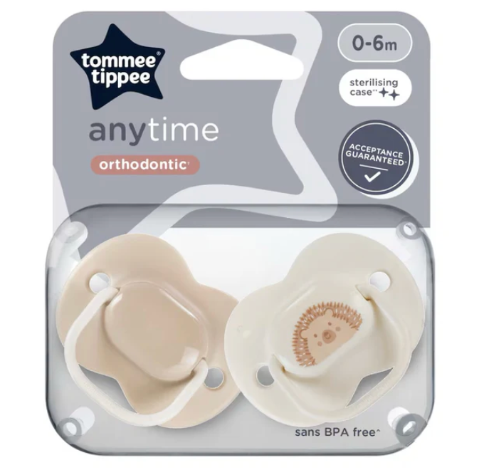 Tommee Tippee - Anytime Soothers "Kind" 0-6m | 2 Pack