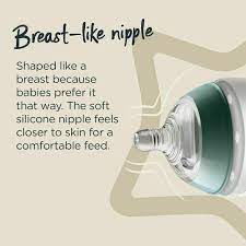Tommee Tippee - Closer To Nature Silicone Baby Bottle TWO PACK - 150ML