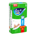 Fine Baby Diapers Size 2 (3-6 KG) Small 52 Diapers
